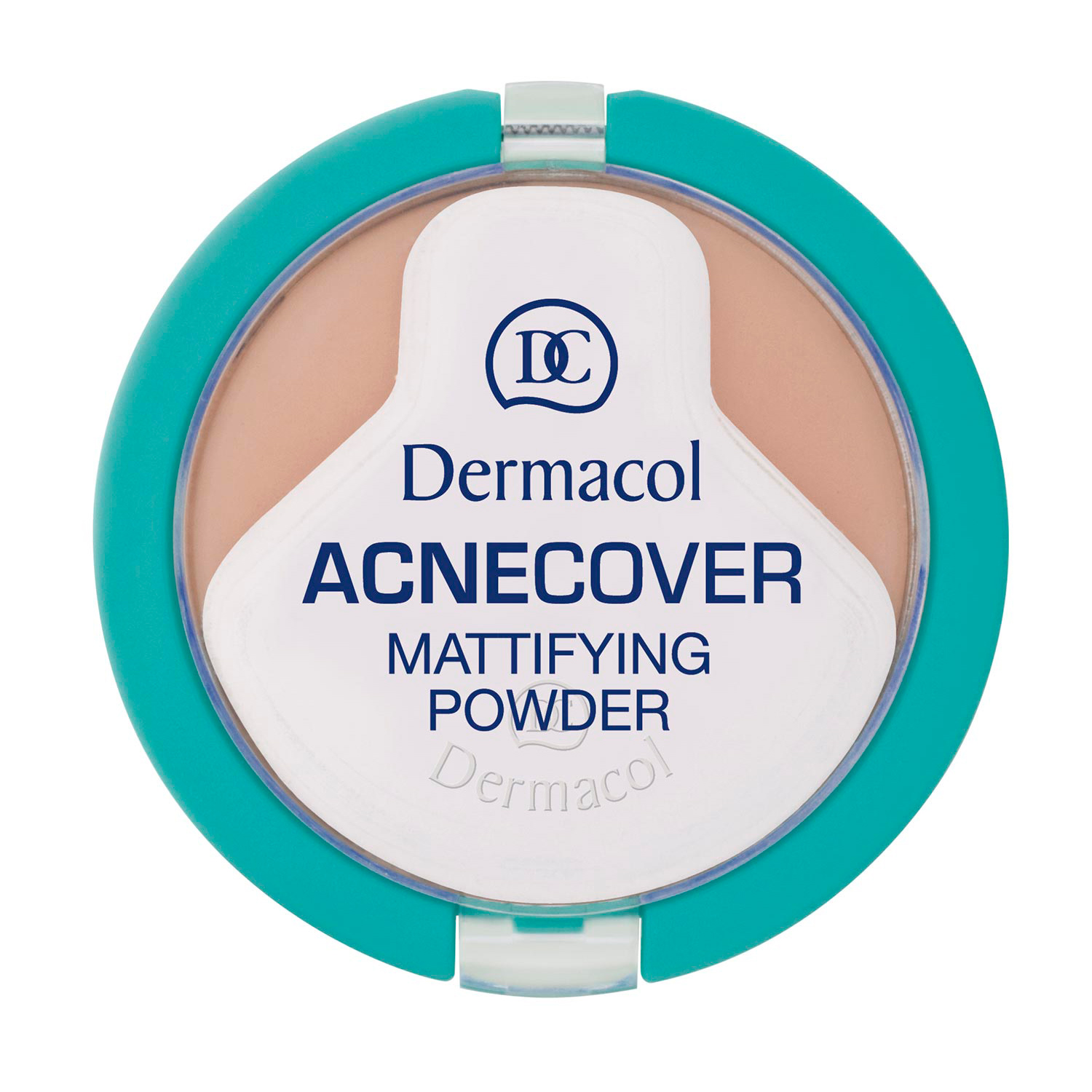 Матувальна компактна пудра для обличчя Dermacol Acnecover Mattifying Powder для проблемної шкіри, 02 Shell, 11 г